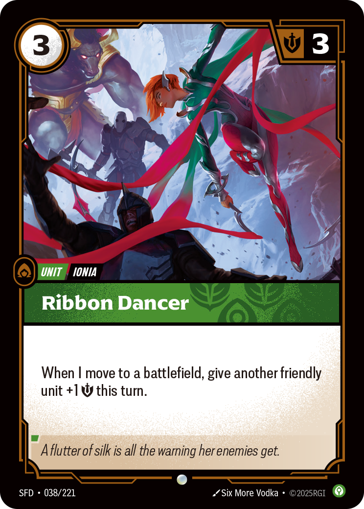 Riftbound Unit: Ribbon Dancer