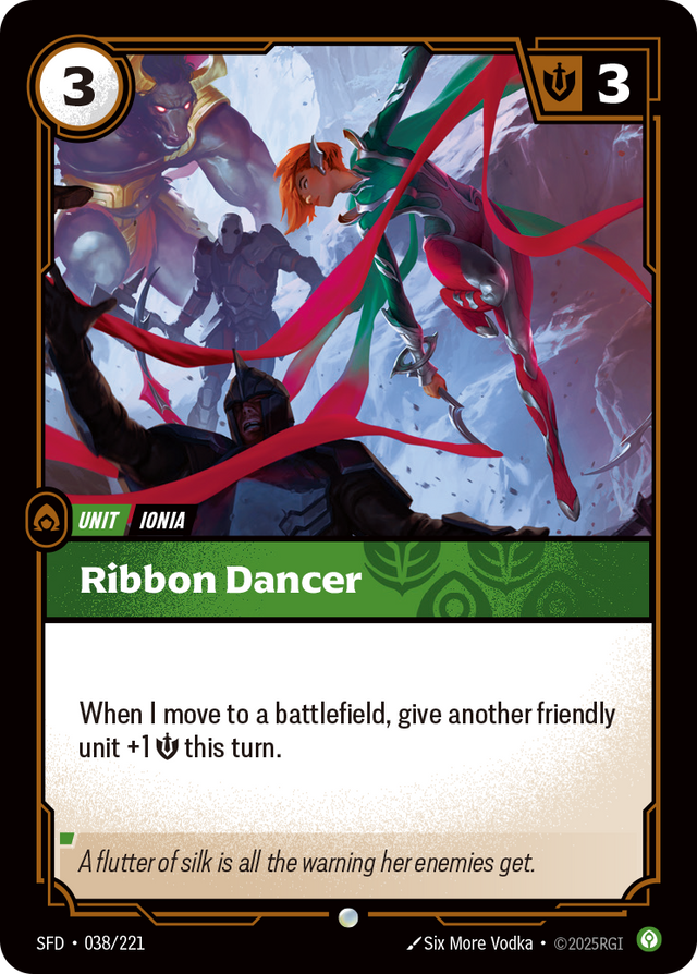 Riftbound Unit: Ribbon Dancer