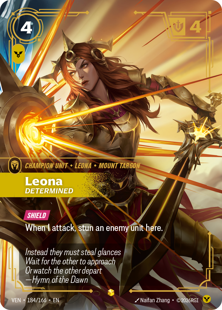 Riftbound Champion Unit: Leona