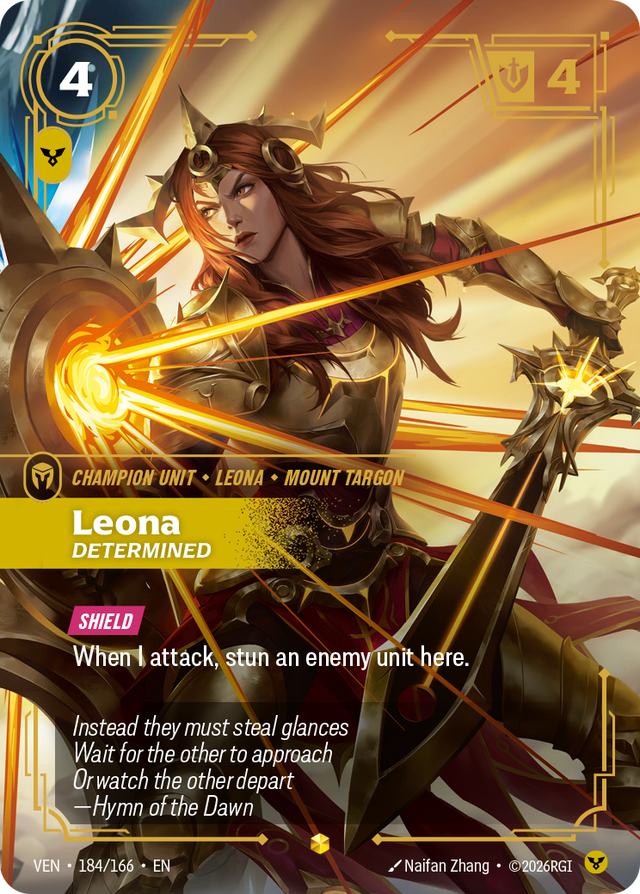 Riftbound Champion Unit: Leona