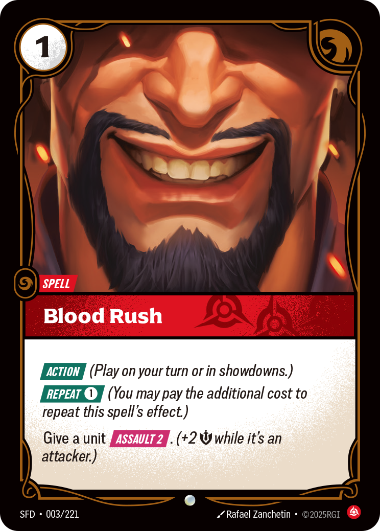 Riftbound Spell: Blood Rush