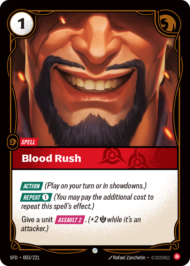 Riftbound Spell: Blood Rush