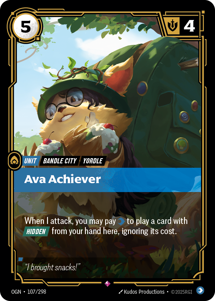 Riftbound Unit: Ava Achiever