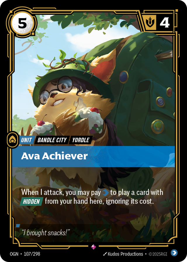 Riftbound Unit: Ava Achiever