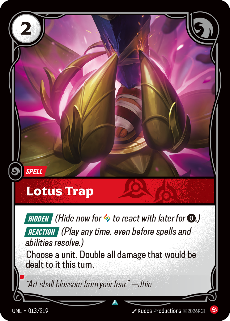 Riftbound Spell: Lotus Trap