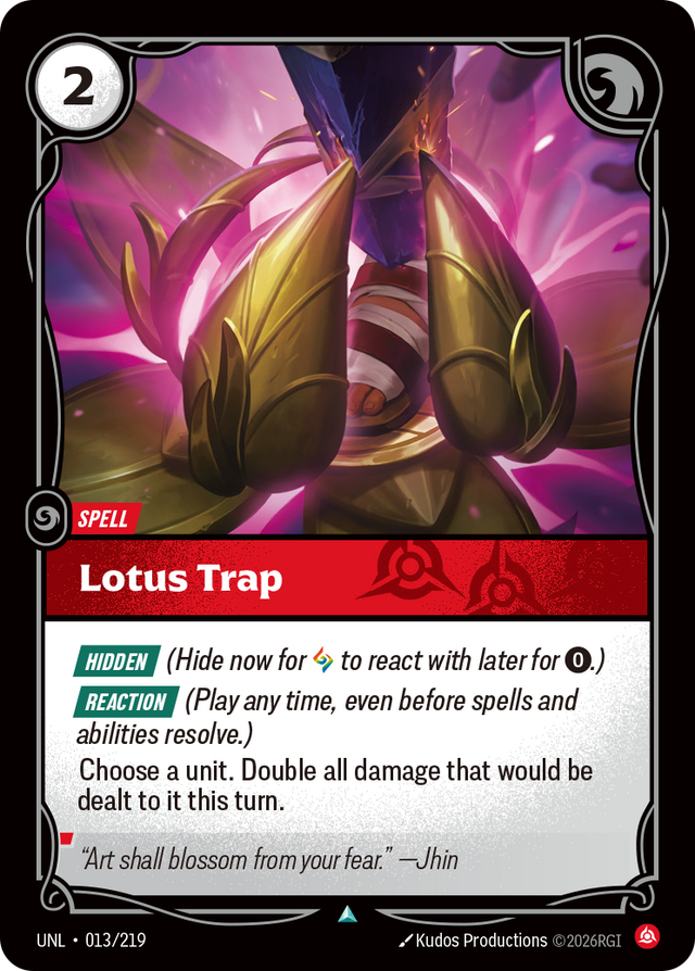 Riftbound Spell: Lotus Trap