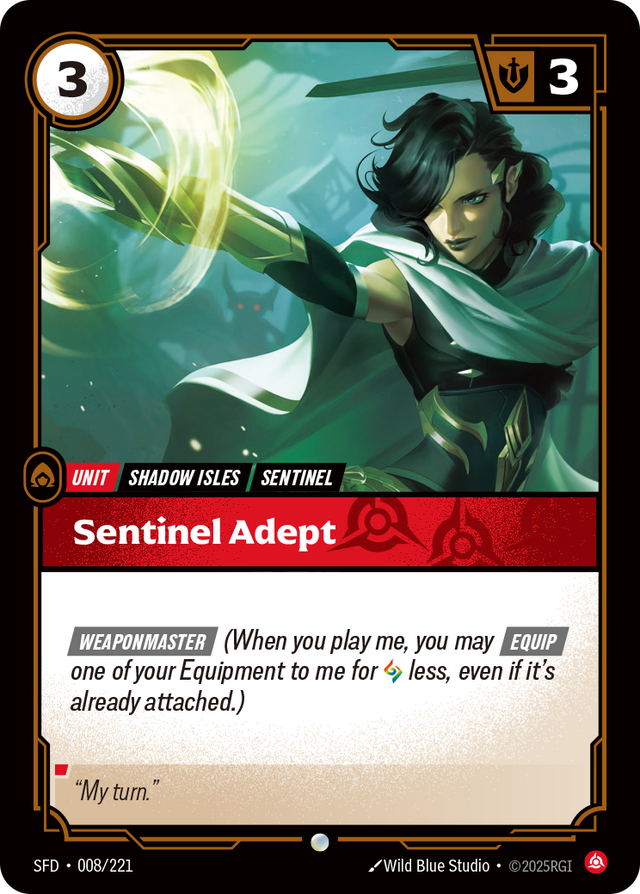 Riftbound Unit: Sentinel Adept