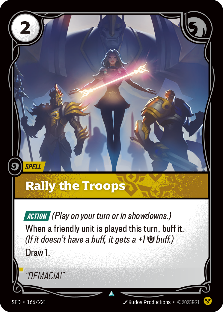 Riftbound Spell: Rally the Troops