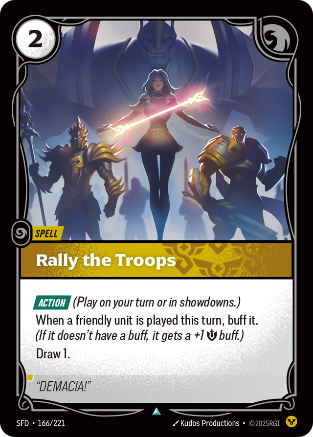 Riftbound Spell: Rally the Troops