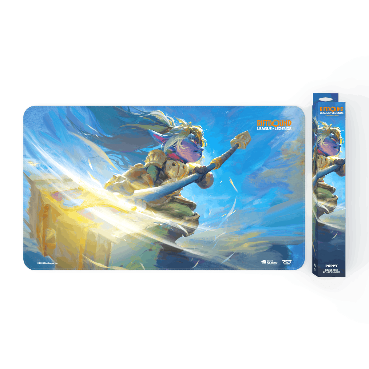 Riftbound Playmat – Poppy, Keeper of the Hammer