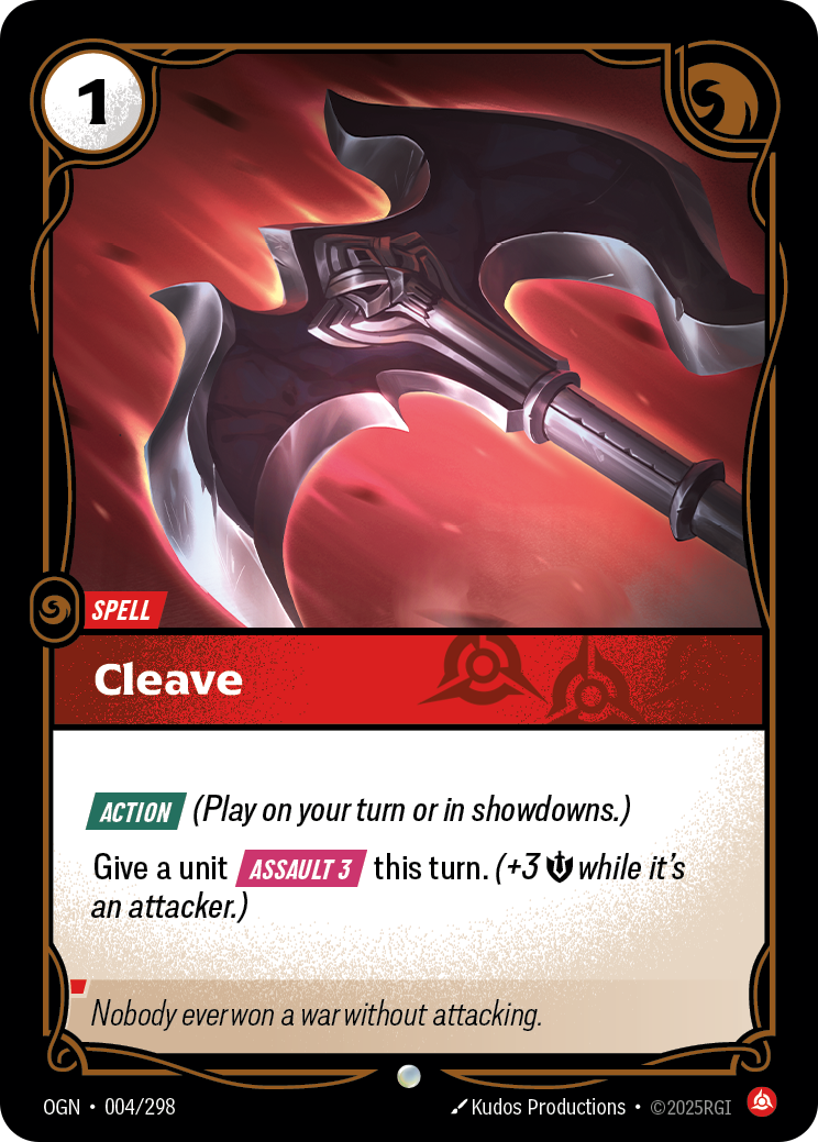 Riftbound Spell: Cleave