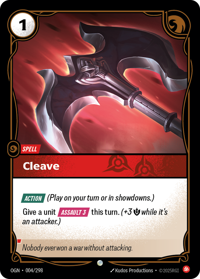 Riftbound Spell: Cleave