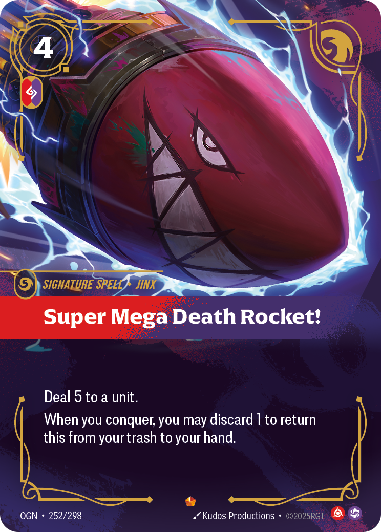 Riftbound Spell: Super Mega Death Rocket!