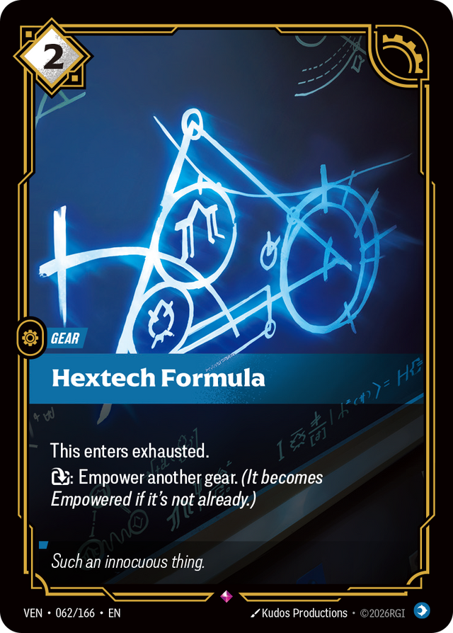 Riftbound Gear: Hextech Formula