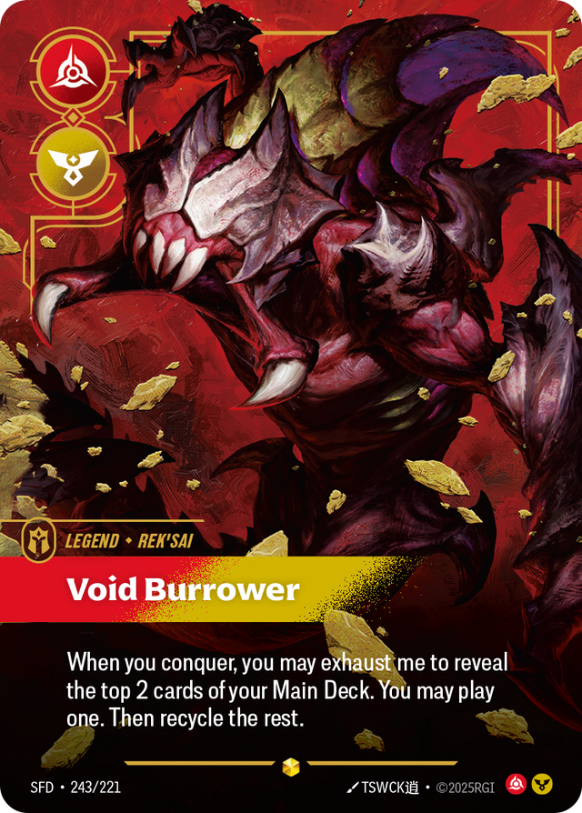 Riftbound Legend: Void Burrower