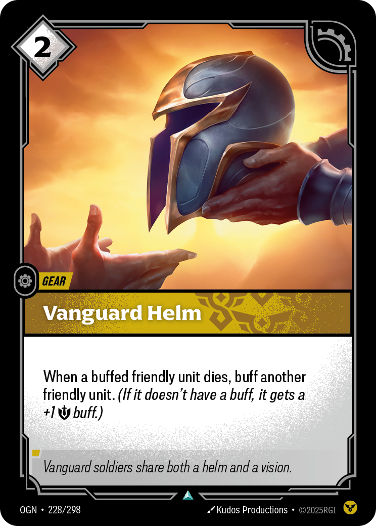 Riftbound Gear: Vanguard Helm