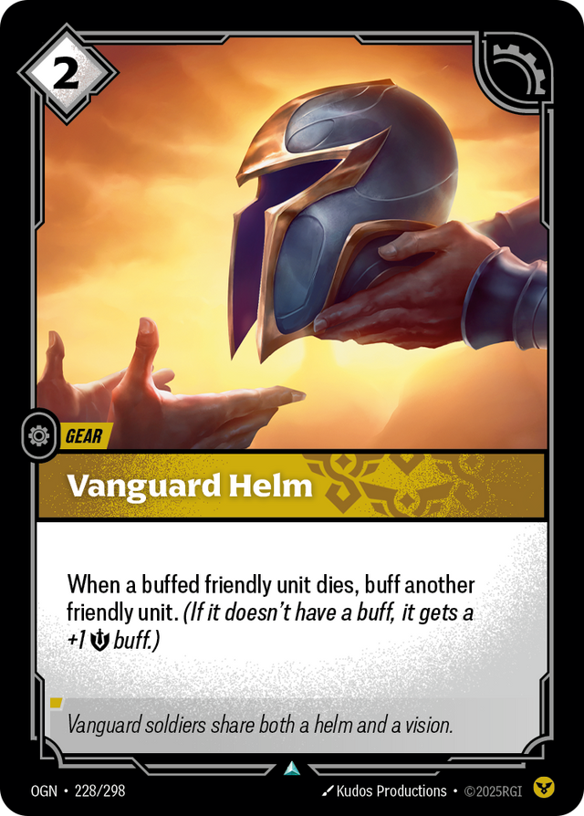 Riftbound Gear: Vanguard Helm