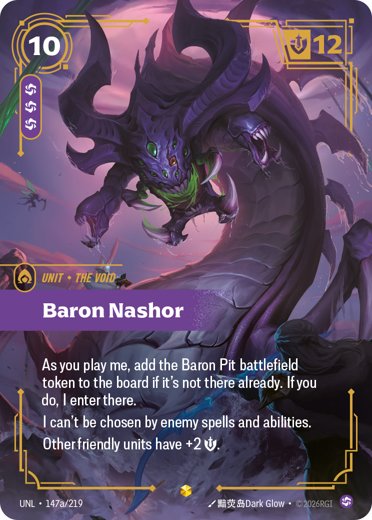 Riftbound Unit: Baron Nashor
