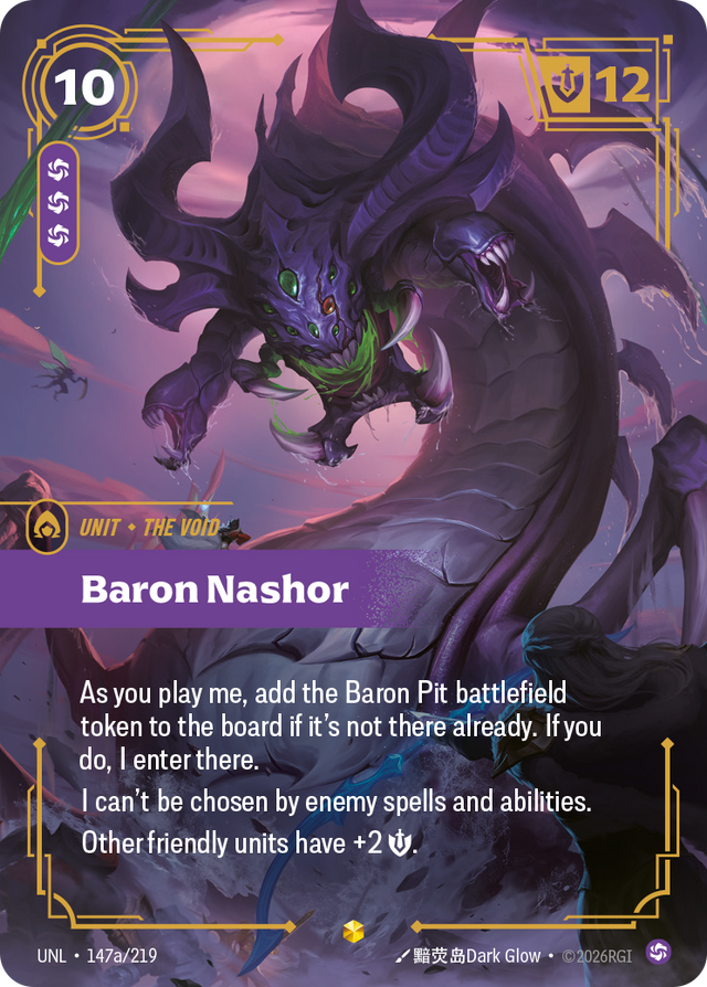 Riftbound Unit: Baron Nashor