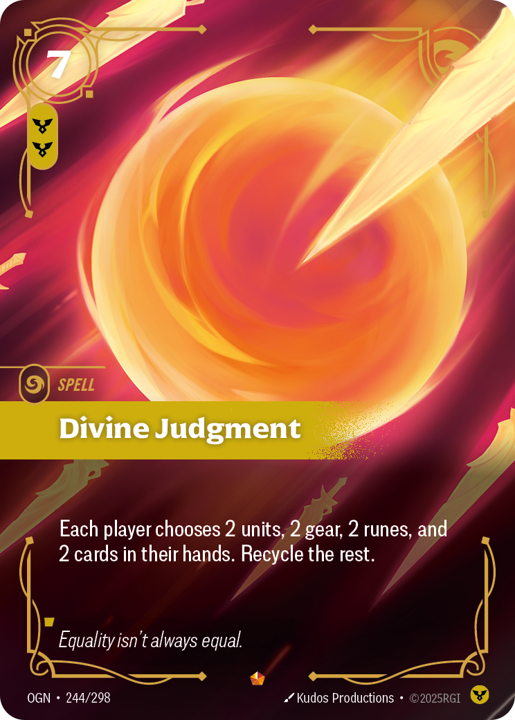 Riftbound Spell: Divine Judgment