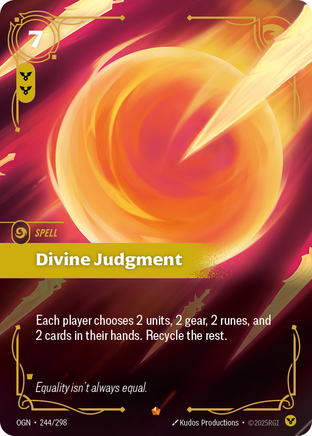 Riftbound Spell: Divine Judgment