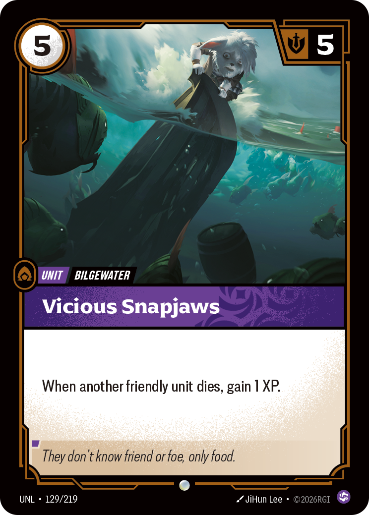 Riftbound Unit: Vicious Snapjaws
