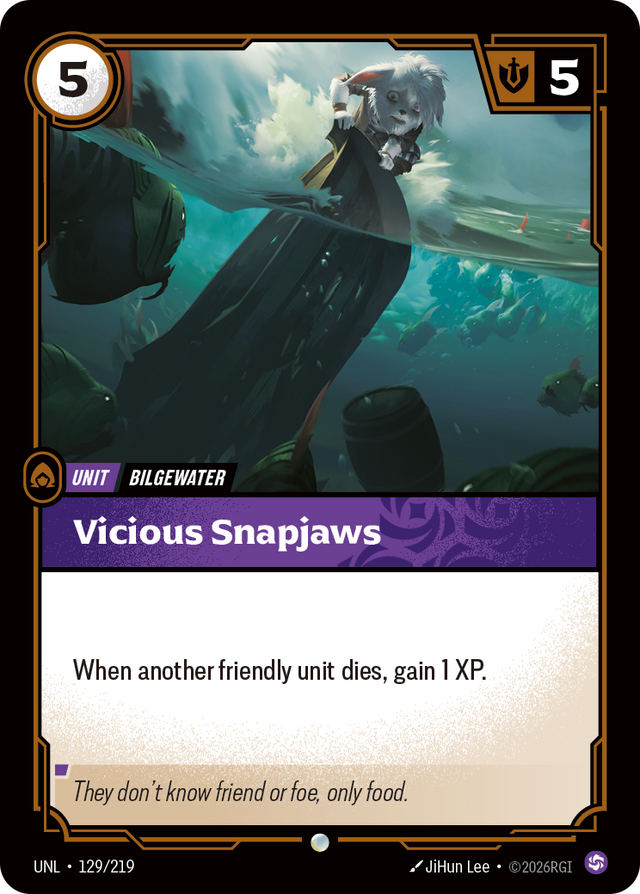 Riftbound Unit: Vicious Snapjaws