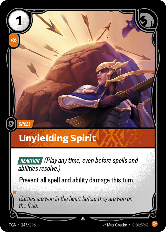 Riftbound Spell: Unyielding Spirit