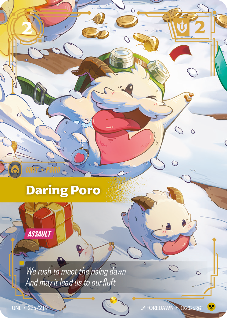 Riftbound Unit: Daring Poro
