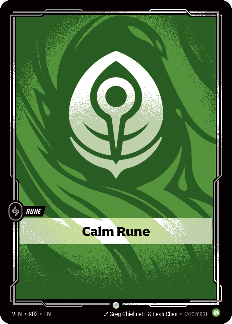 Riftbound Rune: Calm Rune