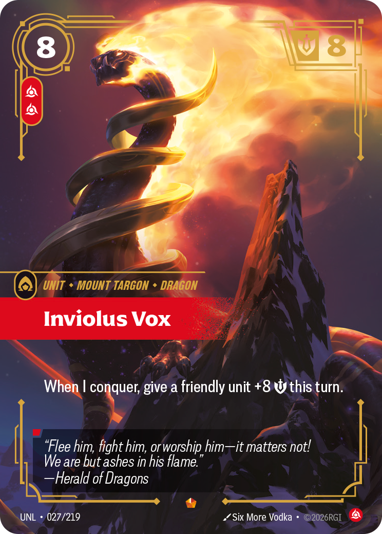 Riftbound Unit: Inviolus Vox