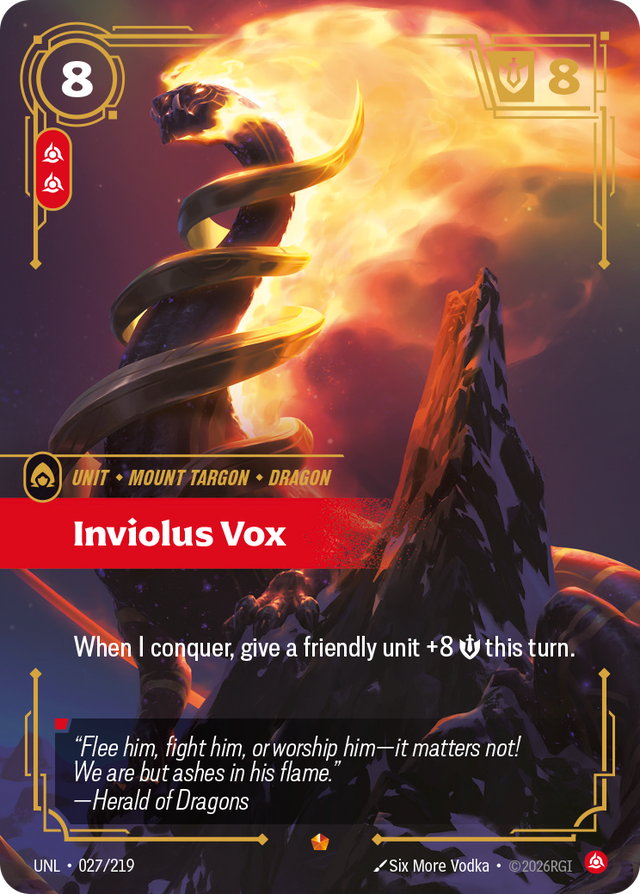 Riftbound Unit: Inviolus Vox