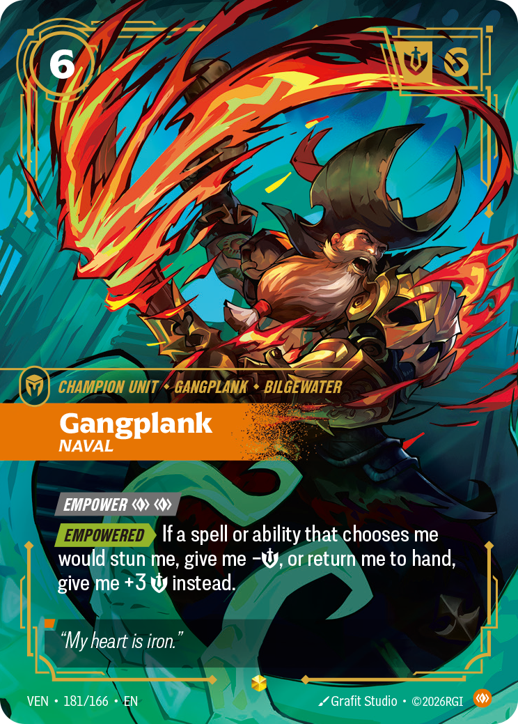 Riftbound Champion Unit: Gangplank