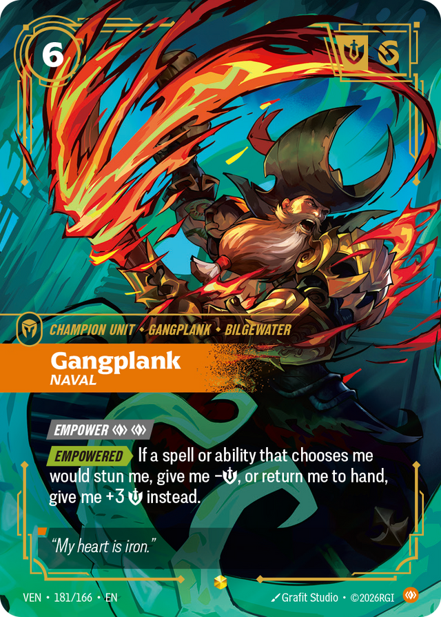 Riftbound Champion Unit: Gangplank