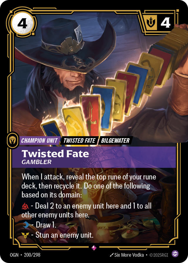 Riftbound Champion Unit: Twisted Fate