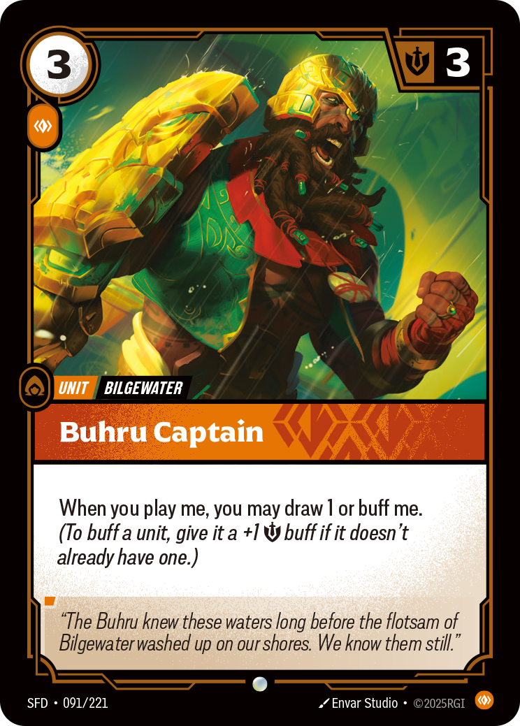 Riftbound Unit: Buhru Captain