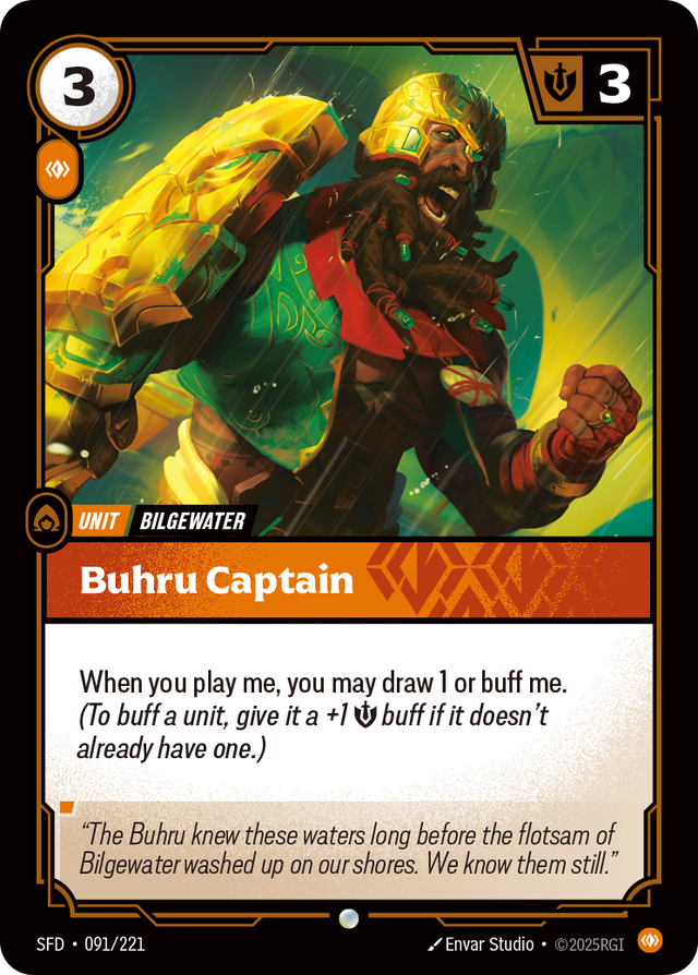 Riftbound Unit: Buhru Captain