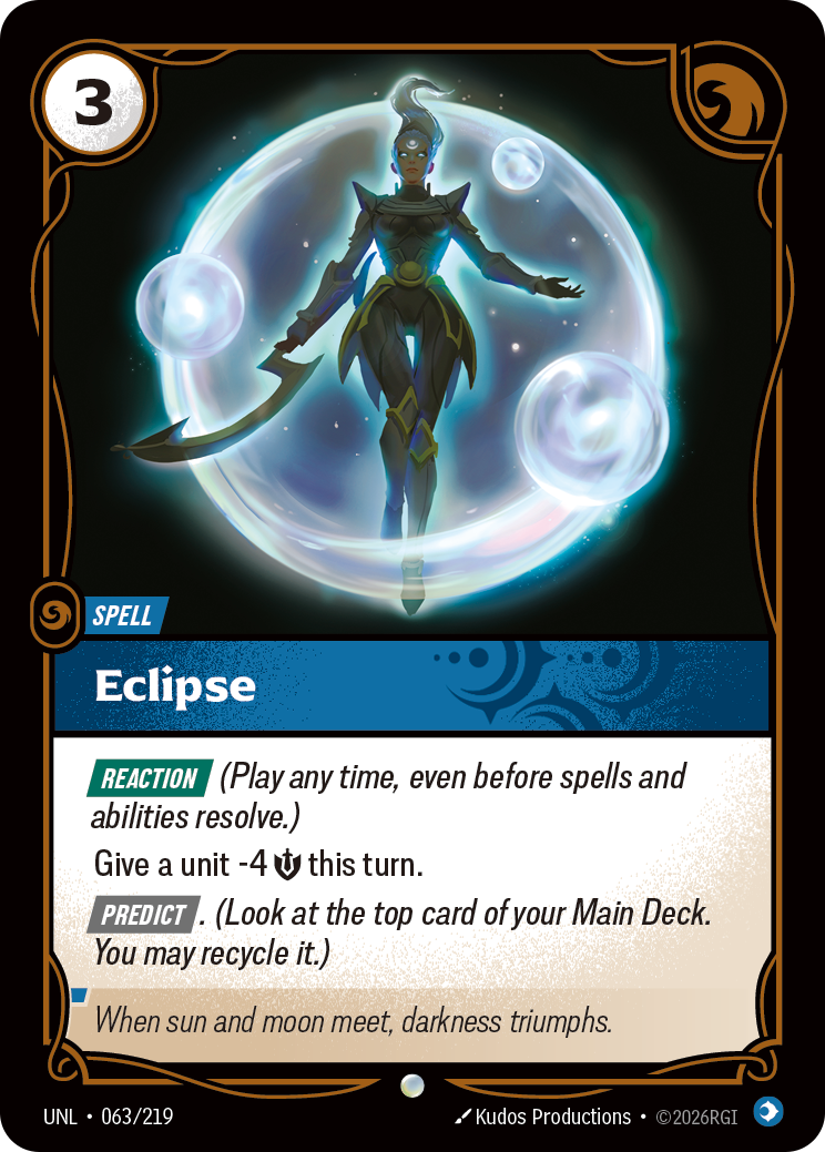 Riftbound Spell: Eclipse