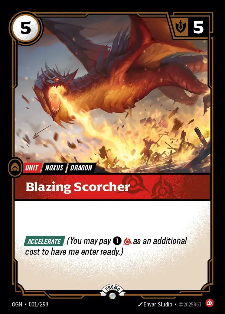 Riftbound promo: Blazing Scorcher