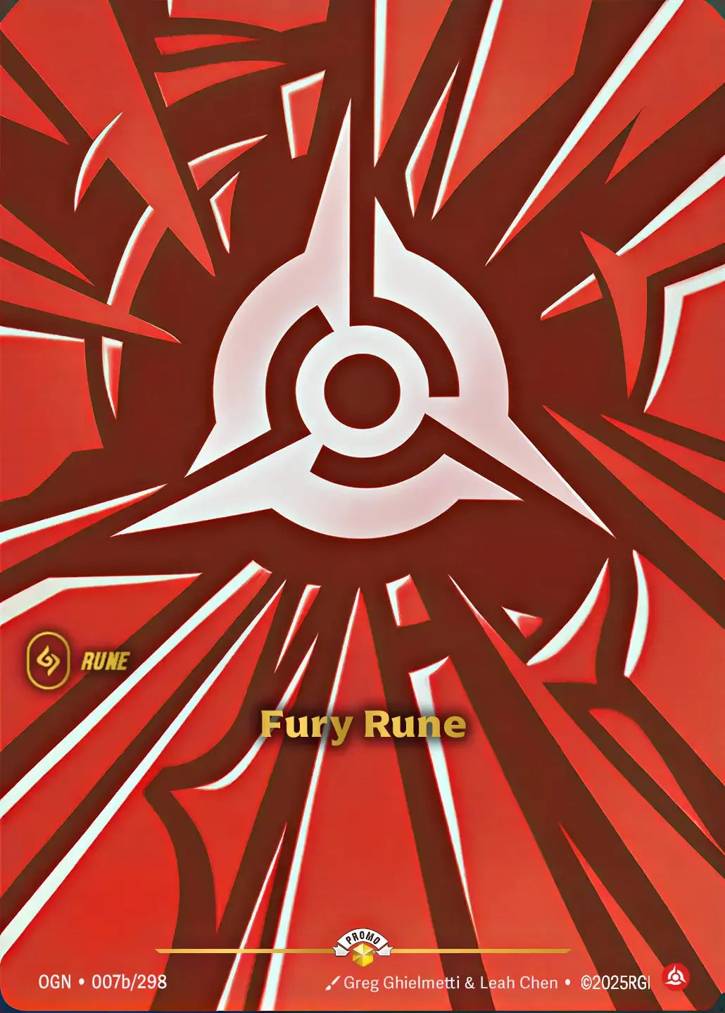 Riftbound promo: Fury Rune