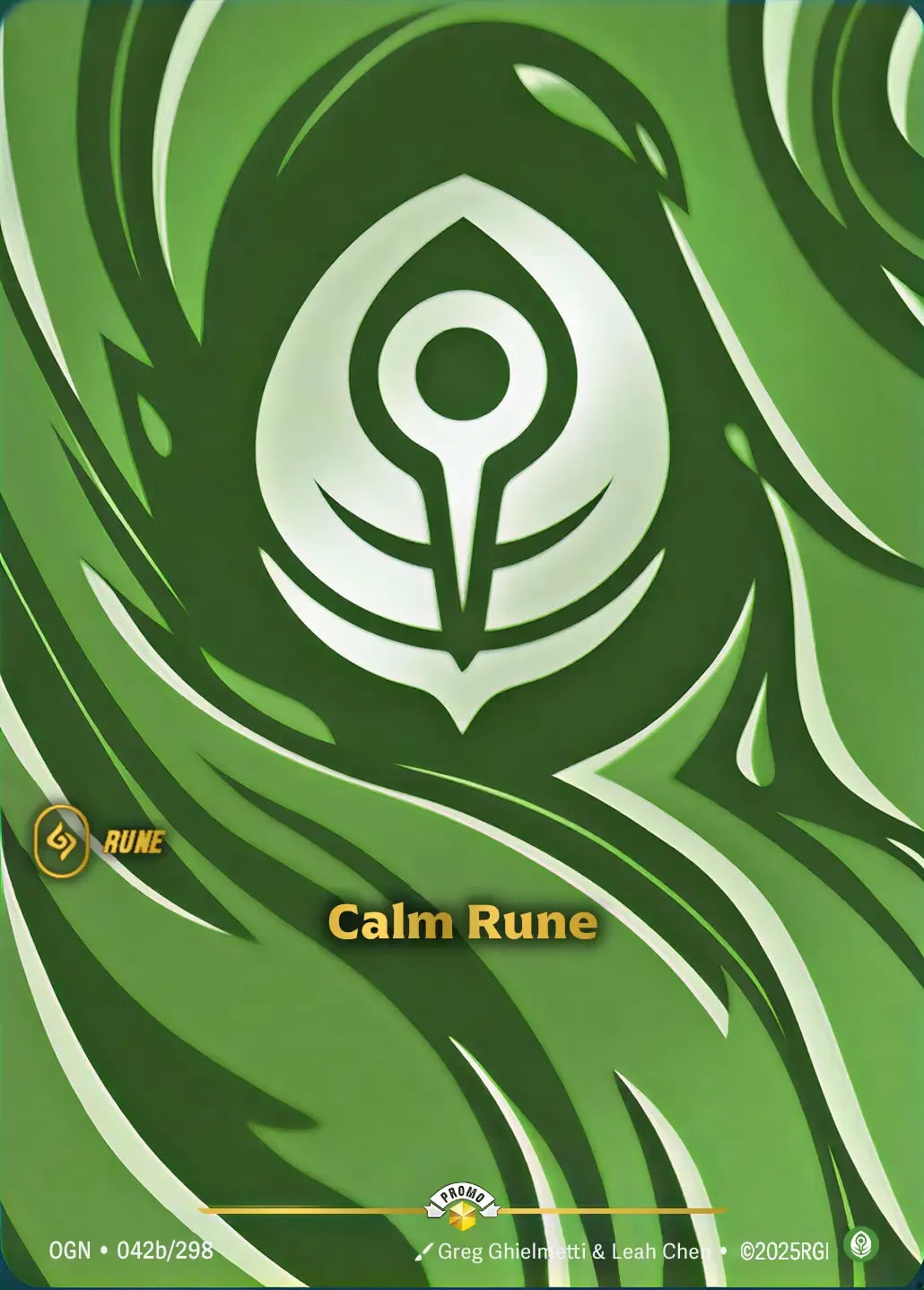 Riftbound promo: Calm Rune
