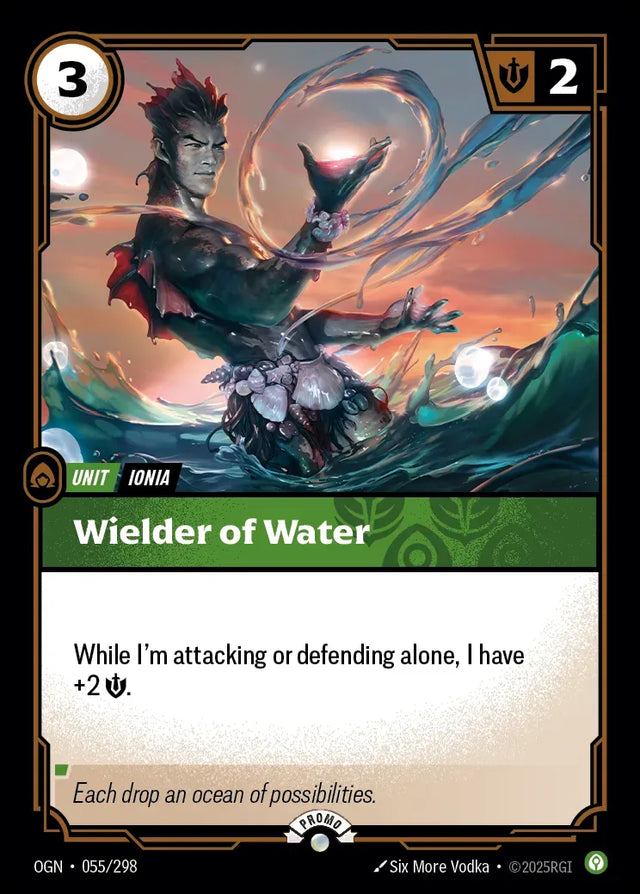 Riftbound promo: Wielder of Water