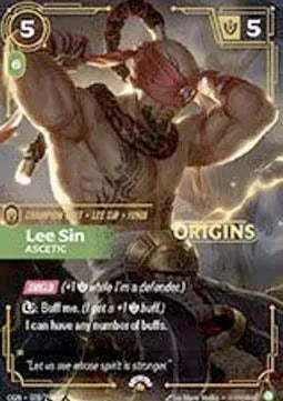 Riftbound promo: Lee Sin – Ascetic