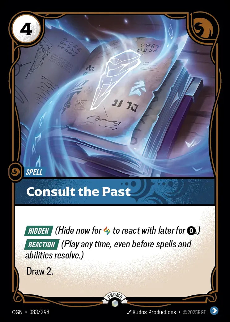 Riftbound promo: Consult the Past