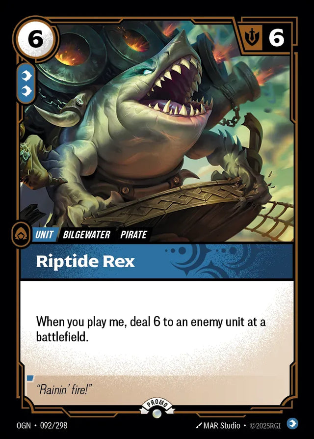 Riftbound promo: Riptide Rex