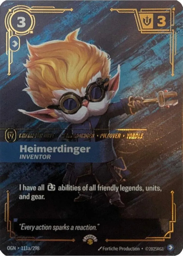 Riftbound promo: Heimerdinger – Inventor