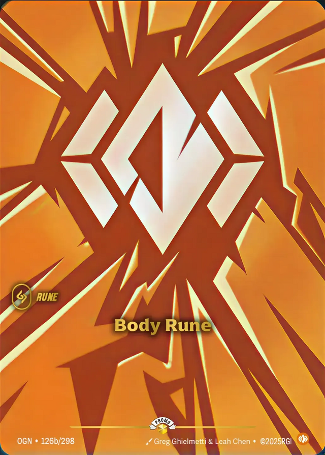 Riftbound promo: Body Rune