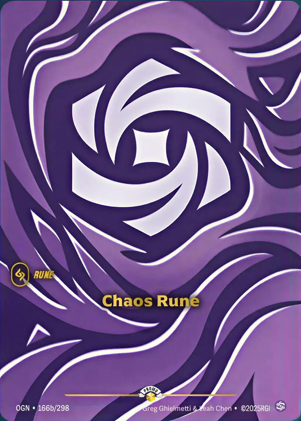 Riftbound promo: Chaos Rune