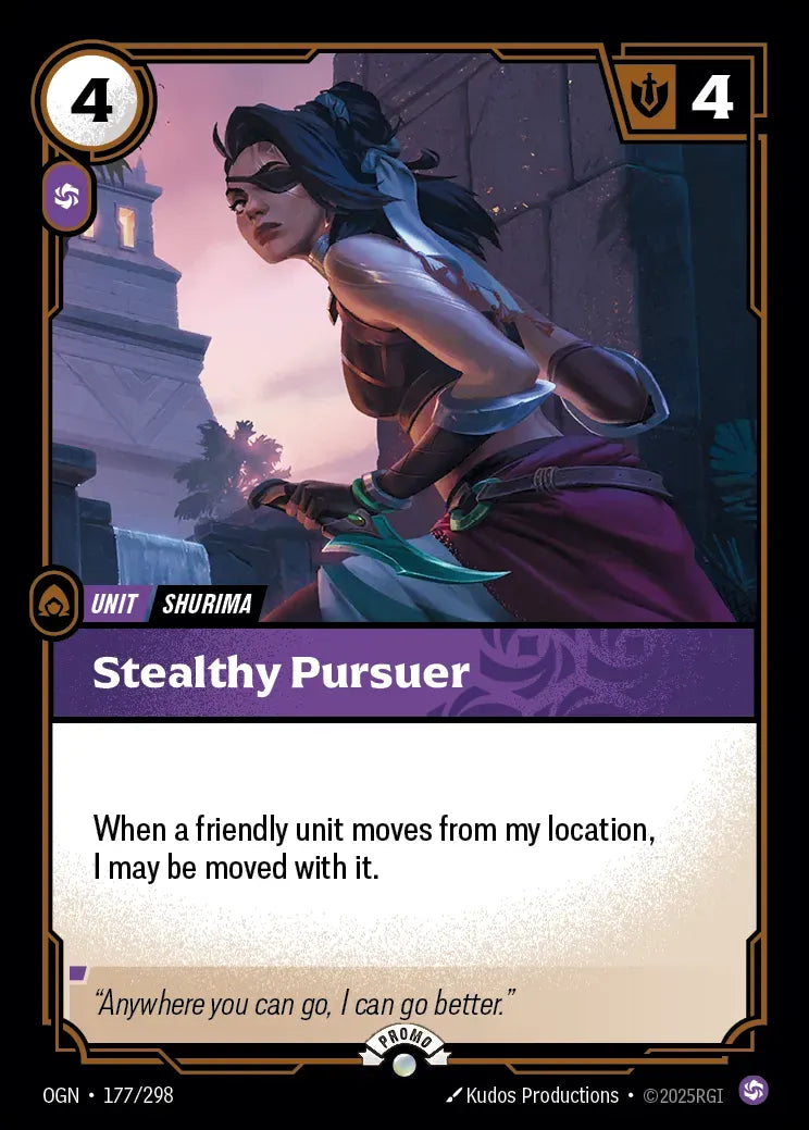 Riftbound promo: Stealthy Pursuer