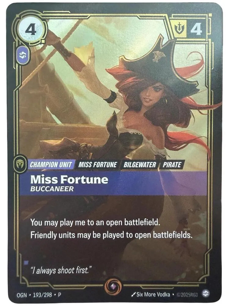 Riftbound Champion Unit: Miss Fortune – Buccaneer